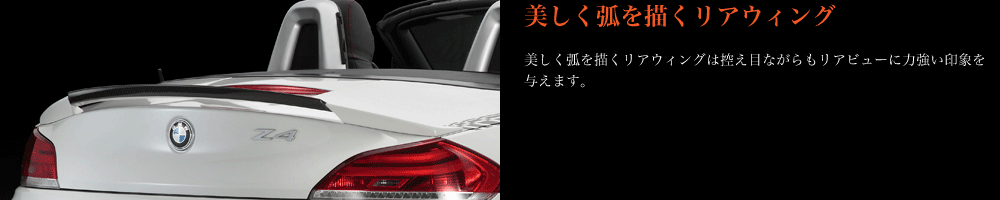 Silk Blaze【シルクブレイズ】- GLANZENシリーズ -BMW Z4 ボディキット-